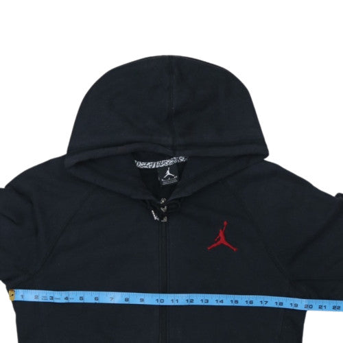 Nike Jordan Men's Black Full Zip Hoodie Size S Sports Fleece