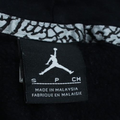 Nike Jordan Men's Black Full Zip Hoodie Size S Sports Fleece