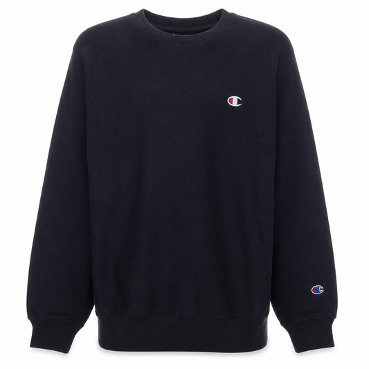 Champion Men's Black Reverse Weave Pullover Sweatshirt M