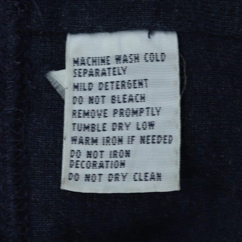 Polo Ralph Lauren Men's Blue Henley Sweatshirt M Classic Fleece