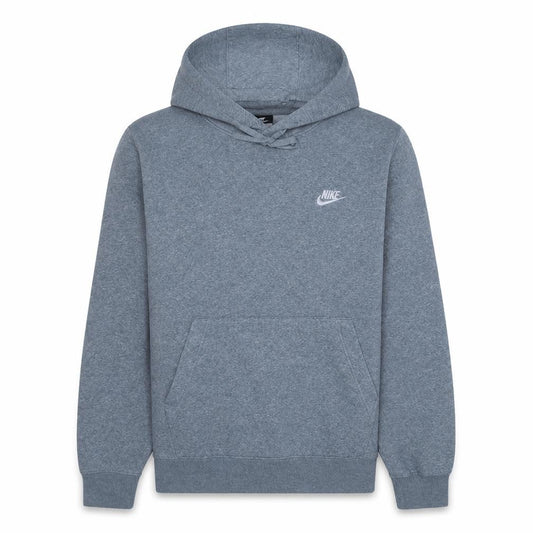 Nike Men's Grey Pullover Hoodie Size S Regular Fit Sports Fleece