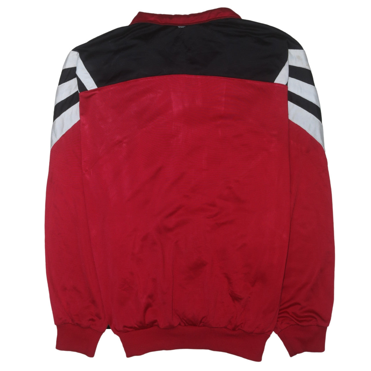 Adidas Men's Red Full Zip Sports Sweatshirt XL