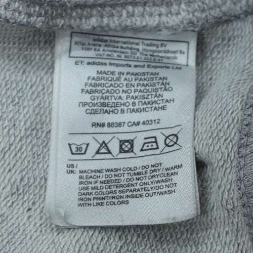 Adidas Originals Men’s Grey Pullover Sweatshirt Size S