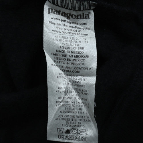 Patagonia Men’s Black Pullover Hoodie Regular Fit M Outdoor Fleece