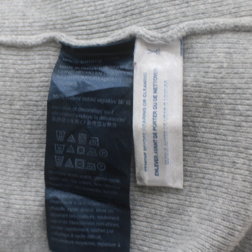 Tommy Hilfiger Men's Grey XL Crew Neck Logo Knit Jumper
