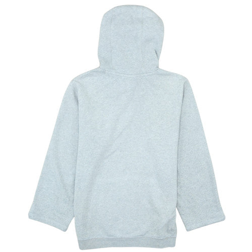 Nike Men’s Grey Pullover Hoodie S Regular Fit Fleece Logo Sportswear