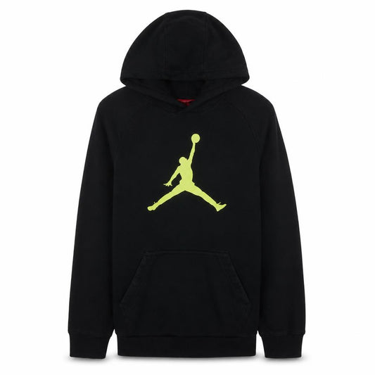 Nike Jordan Men's Black Hoodie M Pullover Graphic Logo Sportswear