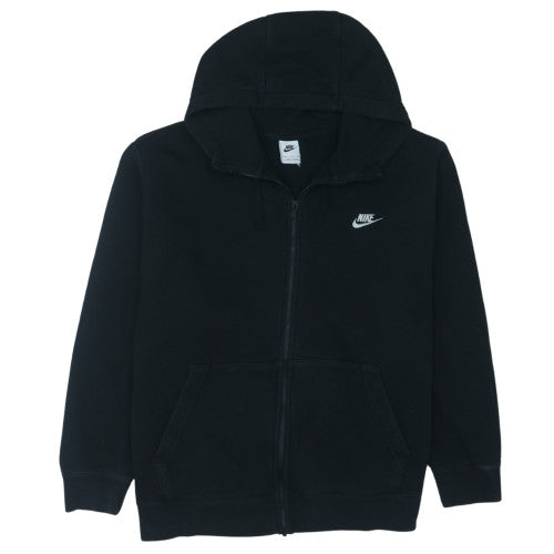 Nike Men's Black Full Zip Fleece Hoodie 2XL Regular Fit