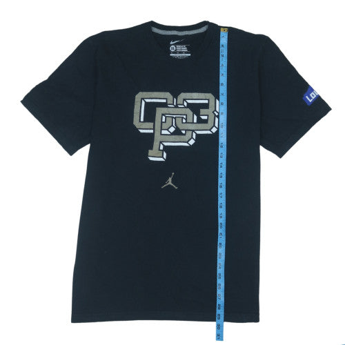 Nike Mens Black XL CP3 Jordan Graphic Regular Fit T-Shirt