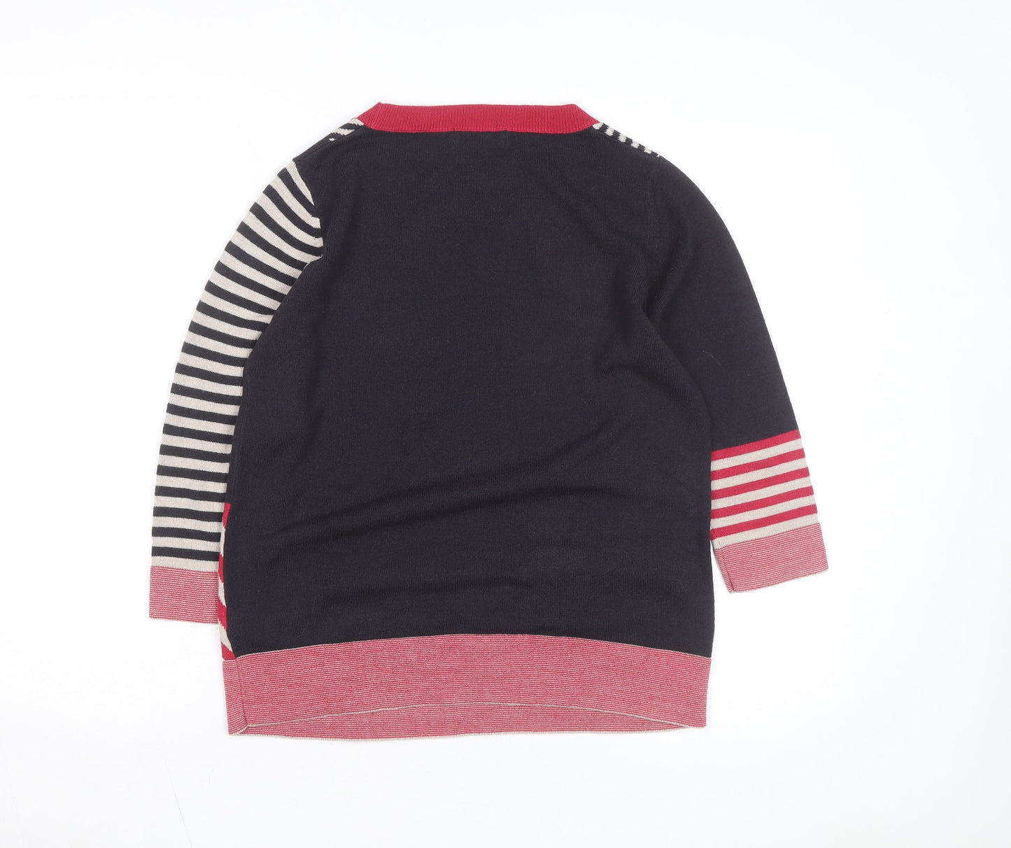 Marks and Spencer Women’s Multicoloured Striped Jumper Size 14
