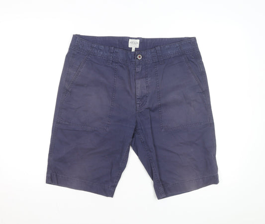 Joules Men's Blue Chino Shorts Size L 34in Cotton Casual