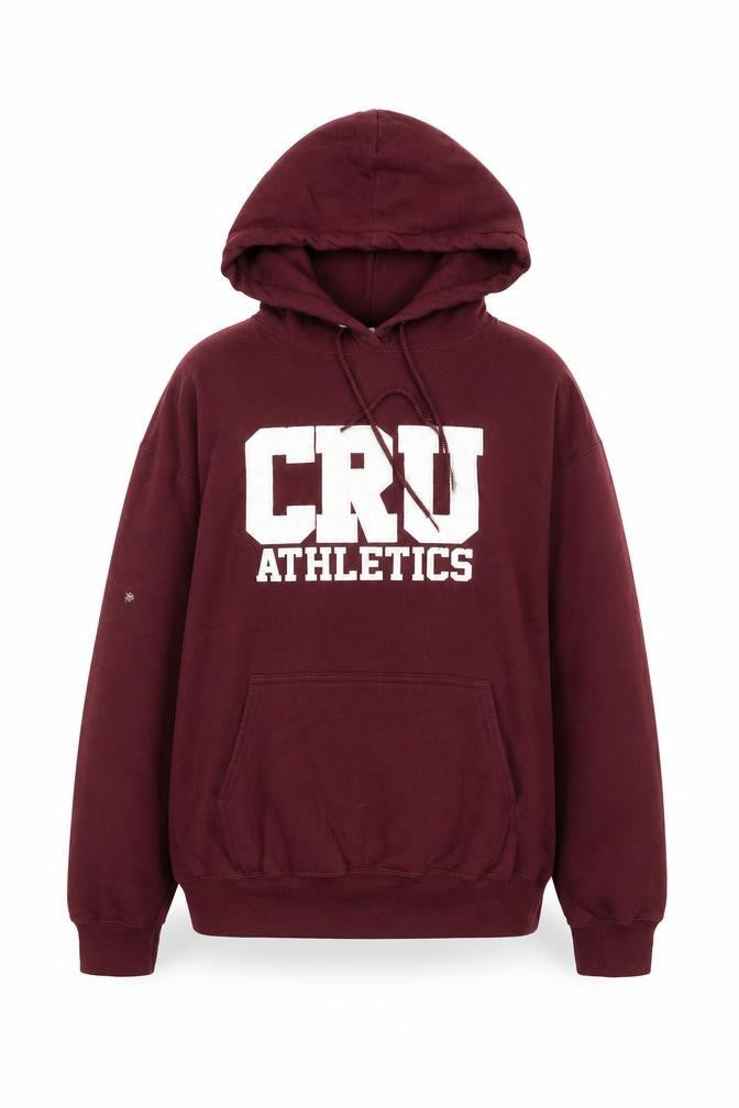 ATC Men’s Burgundy CRU Athletics Pullover Hoodie Size M