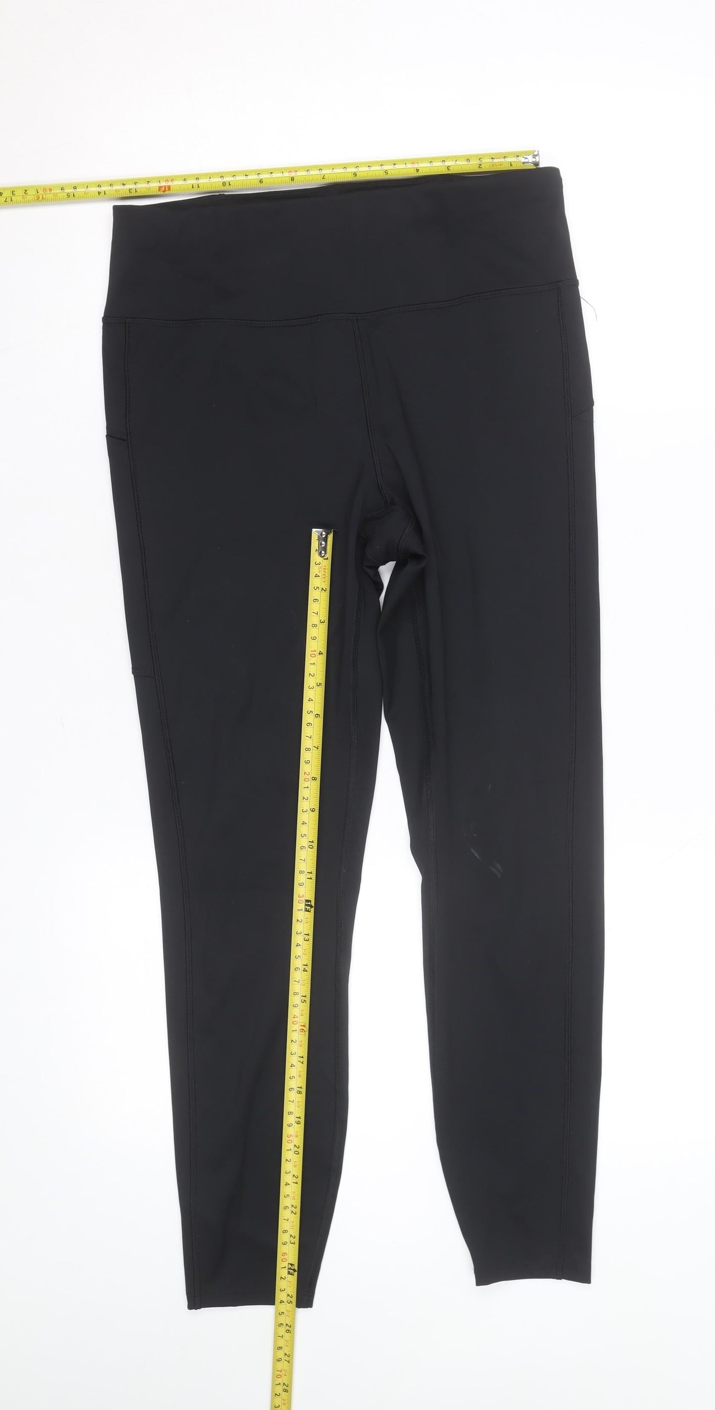 Marks and Spencer Goodmove Women's Black Leggings Size 12 Stretch Activewear