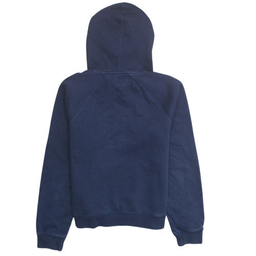 Tommy Hilfiger Men's Blue Pullover Hoodie Size M Embroidered Logo