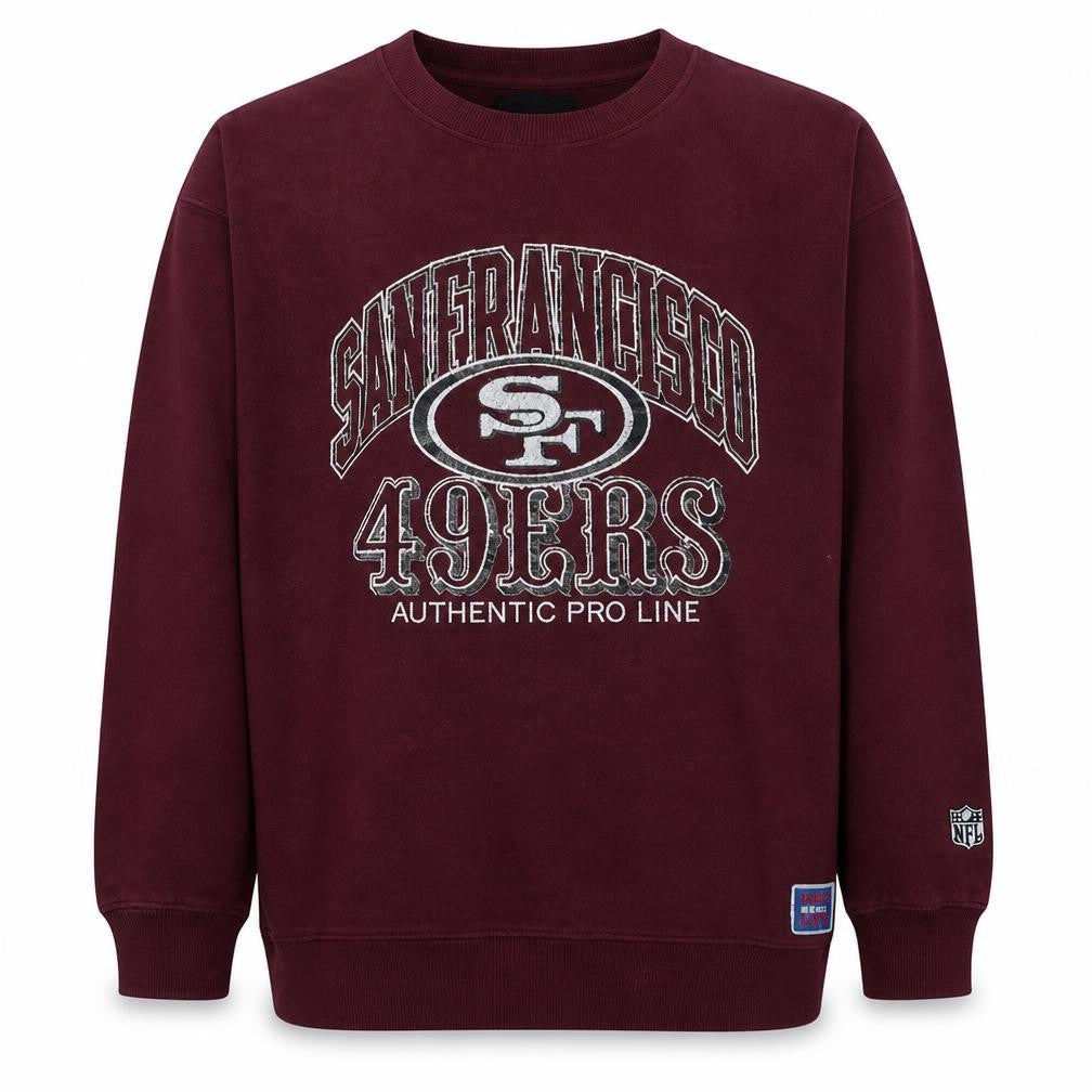 NFL Men’s Red San Francisco 49ers Pullover Sweatshirt Size L