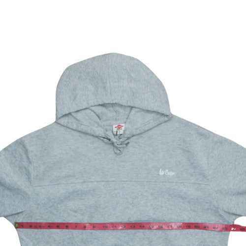 Lee Cooper Men's Grey Pullover Hoodie L Casual Classic Style