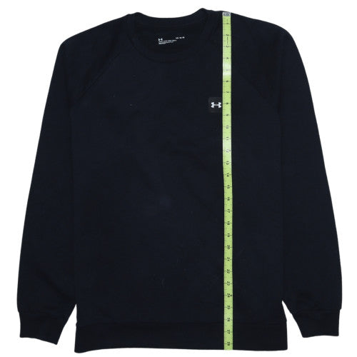 Under Armour Men's Black Large Crew Neck Pullover Sweatshirt