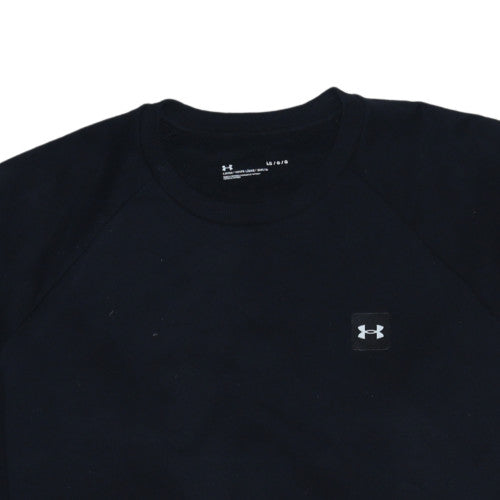 Under Armour Men's Black Large Crew Neck Pullover Sweatshirt