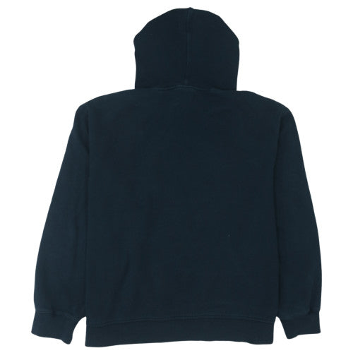 Timberland Men's Blue 2XL Pullover Hoodie with Embroidered Logo