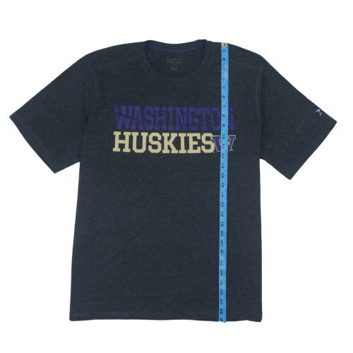 Champion Washington Huskies Men's Black XL T-Shirt Classic Fit