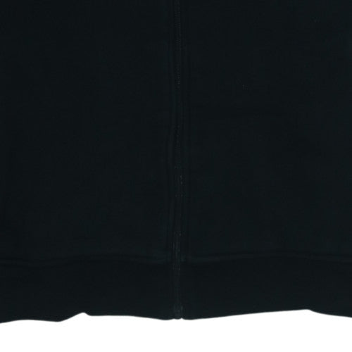 Lacoste Men’s Black Full Zip Hoodie M Hooded Fleece Sweatshirt