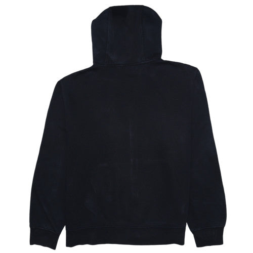 Nike Men's Black Full Zip Hoodie Medium Fleece Cotton Blend