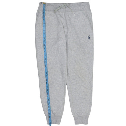 Ralph Lauren Men Grey Jogger Sweatpants M Regular Fit Cotton Blend