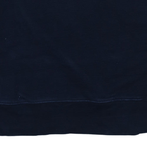 Levi's Men's Blue Regular Fit Crew Neck Long Sleeve Cotton Sweatshirt Size M
