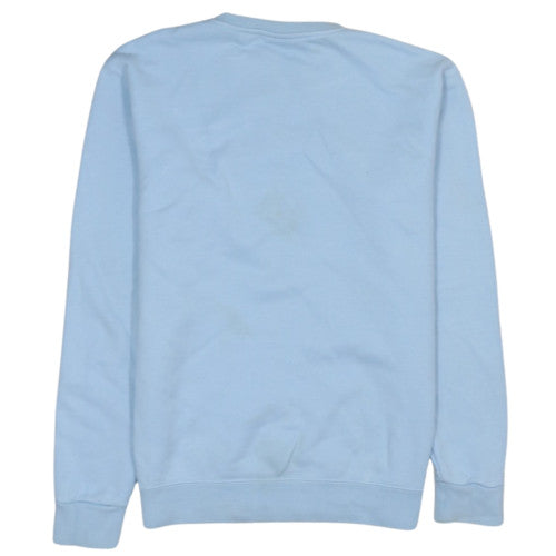 Adidas Men's Blue Crew Neck Logo Sweatshirt Size S