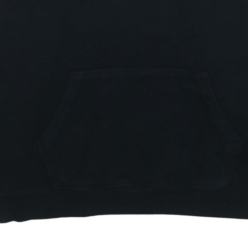 Levi's Men's Black Pullover Hoodie Size L Logo Fleece Sweatshirt