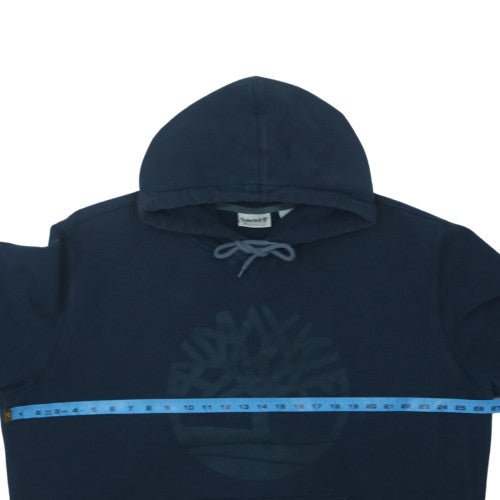 Timberland Men's Blue 3XL Pullover Hoodie with Logo
