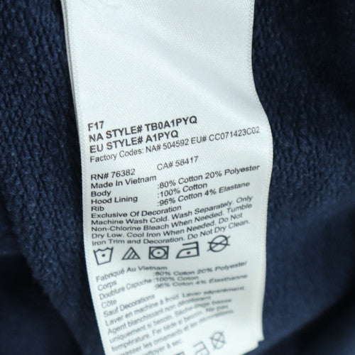 Timberland Men's Blue 3XL Pullover Hoodie with Logo