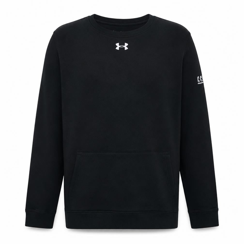 Under Armour Mens Black 2XL Pullover Crew Neck Sweatshirt