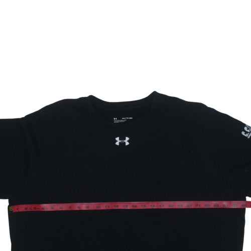 Under Armour Mens Black 2XL Pullover Crew Neck Sweatshirt