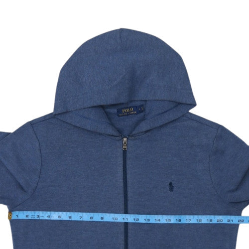 Ralph Lauren Men's Blue Full Zip Hoodie Size M