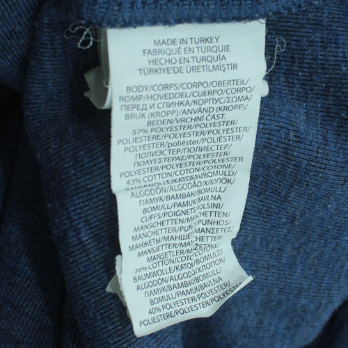 Ralph Lauren Men's Blue Full Zip Hoodie Size M