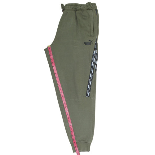 Puma Men's Green XL Jogger Trousers Fleece Activewear