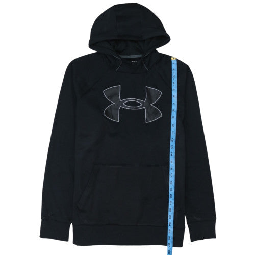 Under Armour Men's Black Pullover Hoodie M Sports Fleece