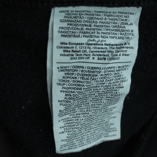 Nike Men’s Black 2XL Pullover Hoodie Fleece Sweatshirt