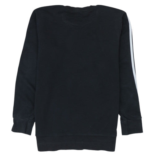 Adidas Men's Black Crew Neck Pullover Sweatshirt Size M