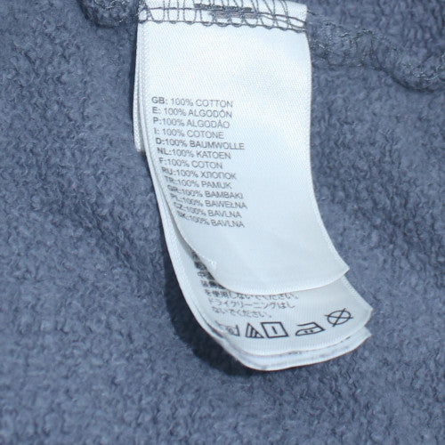 The North Face Men's Grey 2XL Pullover Hoodie - Outdoor Cotton Sweatshirt