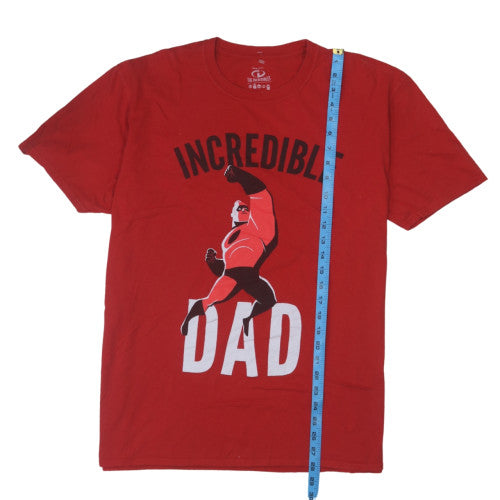 Disney Pixar The Incredibles Red Incredible Dad T-Shirt XL Mens