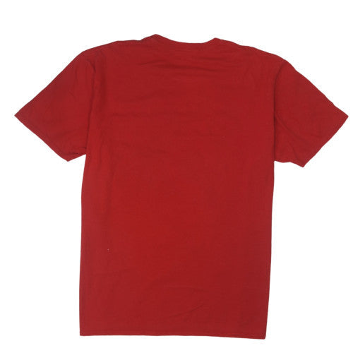 Brand and care label for Disney Pixar The Incredibles Red Incredible Dad T-Shirt XL men’s