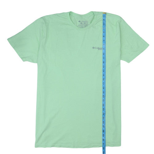 Columbia Men's Green 2XL Outdoor PFG Graphic Cotton T-Shirt