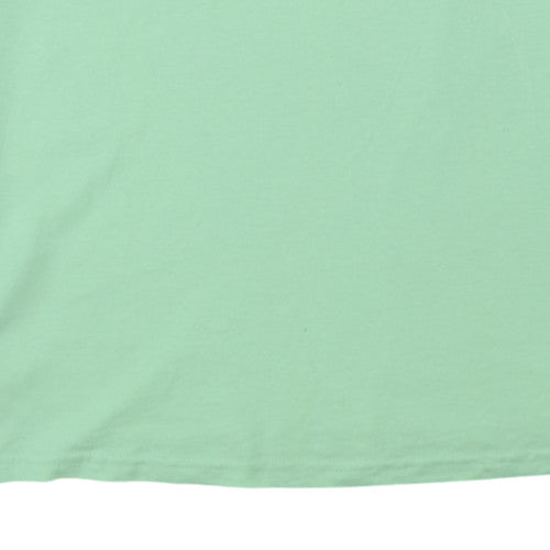 Columbia Men's Green 2XL Outdoor PFG Graphic Cotton T-Shirt