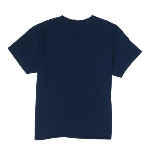 Disney Mickey Mouse Men's Navy Blue XL Cotton Graphic T-Shirt