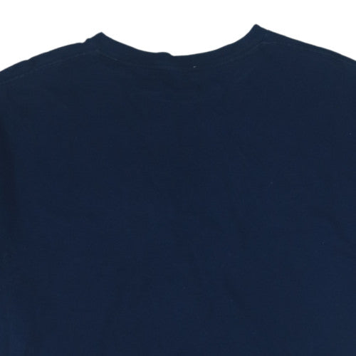 Disney Mickey Mouse Men's Navy Blue XL Cotton Graphic T-Shirt