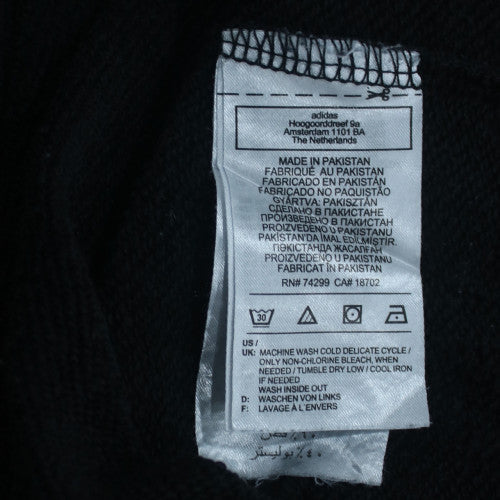 Reebok Teens Black Full Zip Hoodie 164 Regular Fit Sportswear