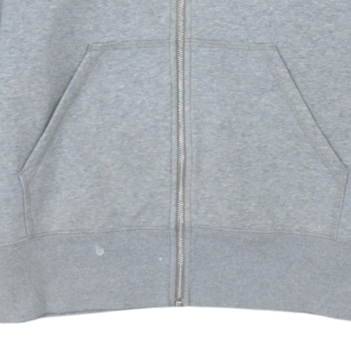 Nike Mens Grey Full Zip Hoodie XL - Sportswear Classic
