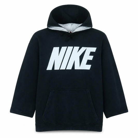 Nike Mens Black XL Pullover Hoodie with Large Logo